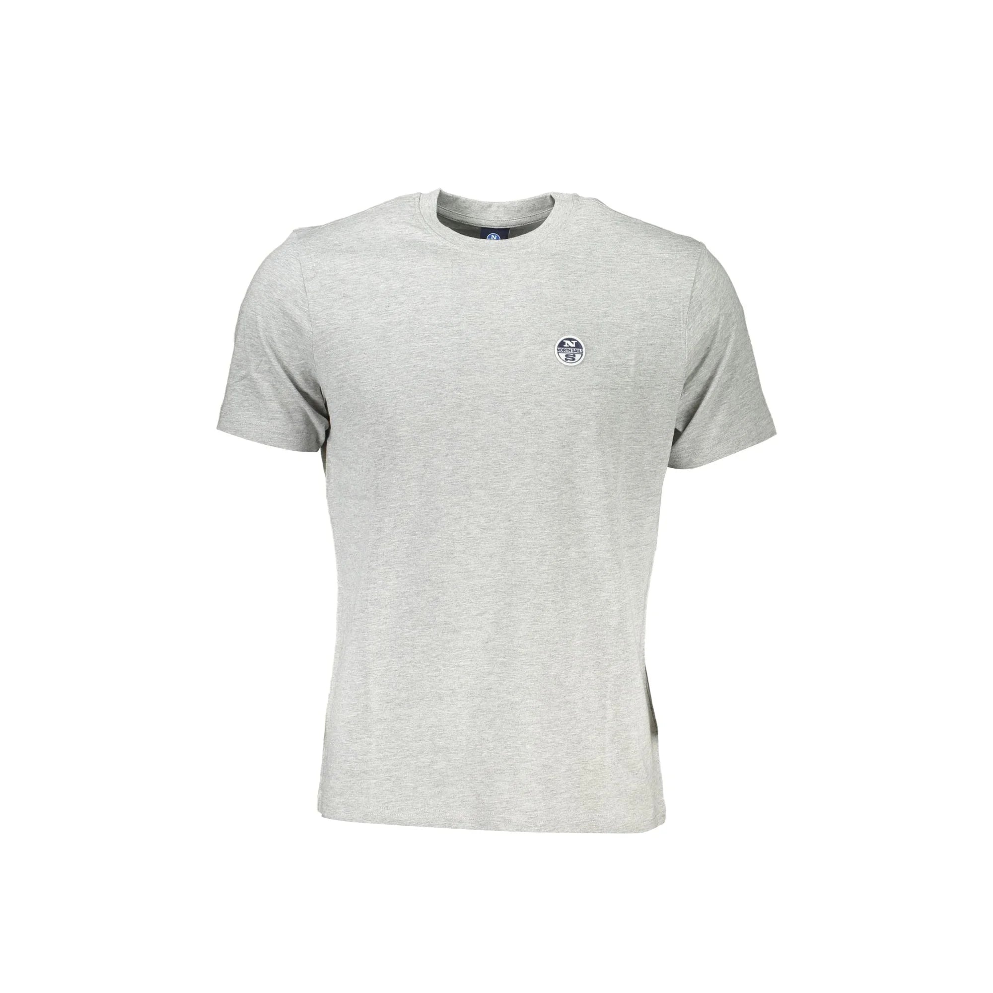 North Sails T-Shirt Maniche Corte Uomo Grigia Logo Grigio - foto prodotto